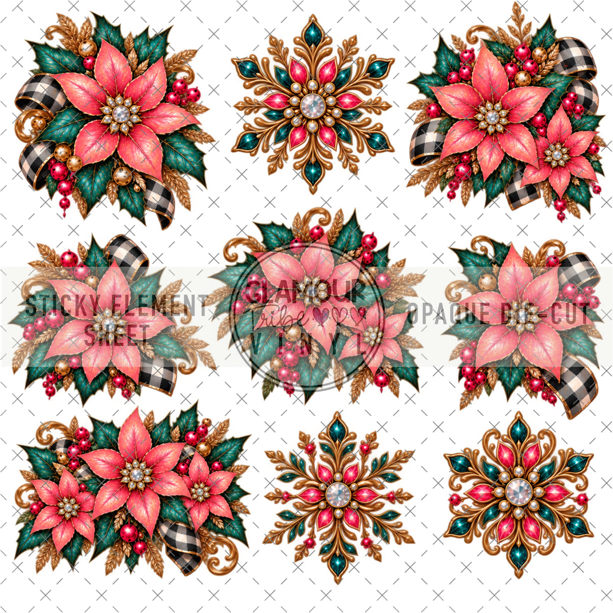 HOLIDAY HEIRESS by Lexie ELEMENT SHEET