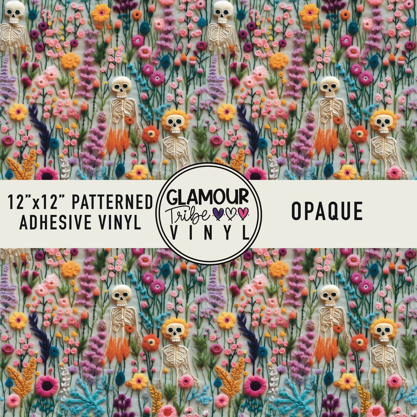 Embroidery Skelly Florals