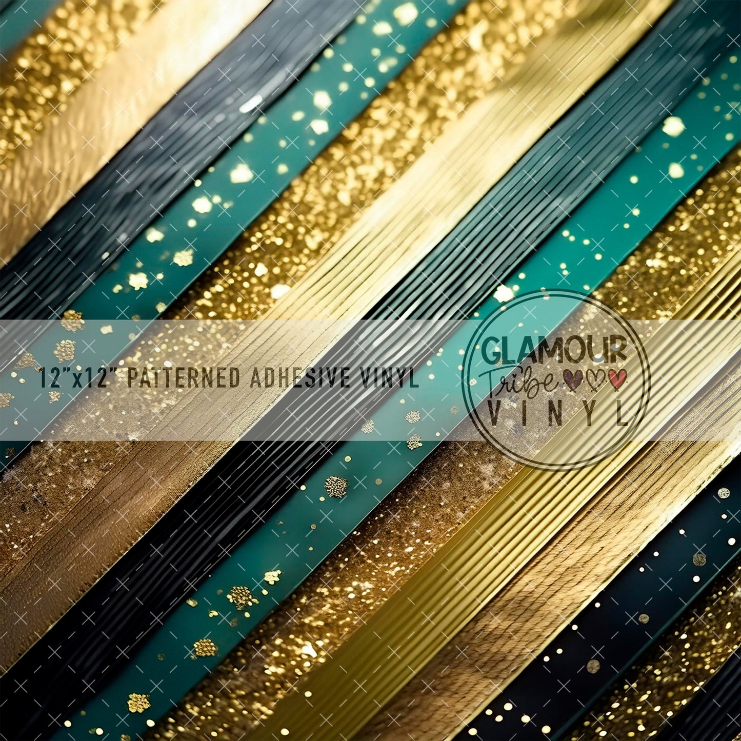 TEAL STRIPS 5
