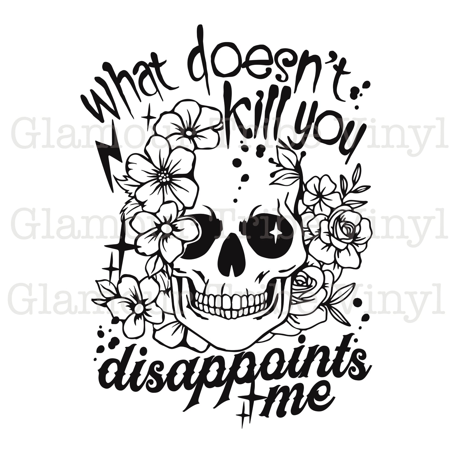 What Doesn’t Kill You Clear Cast Decal