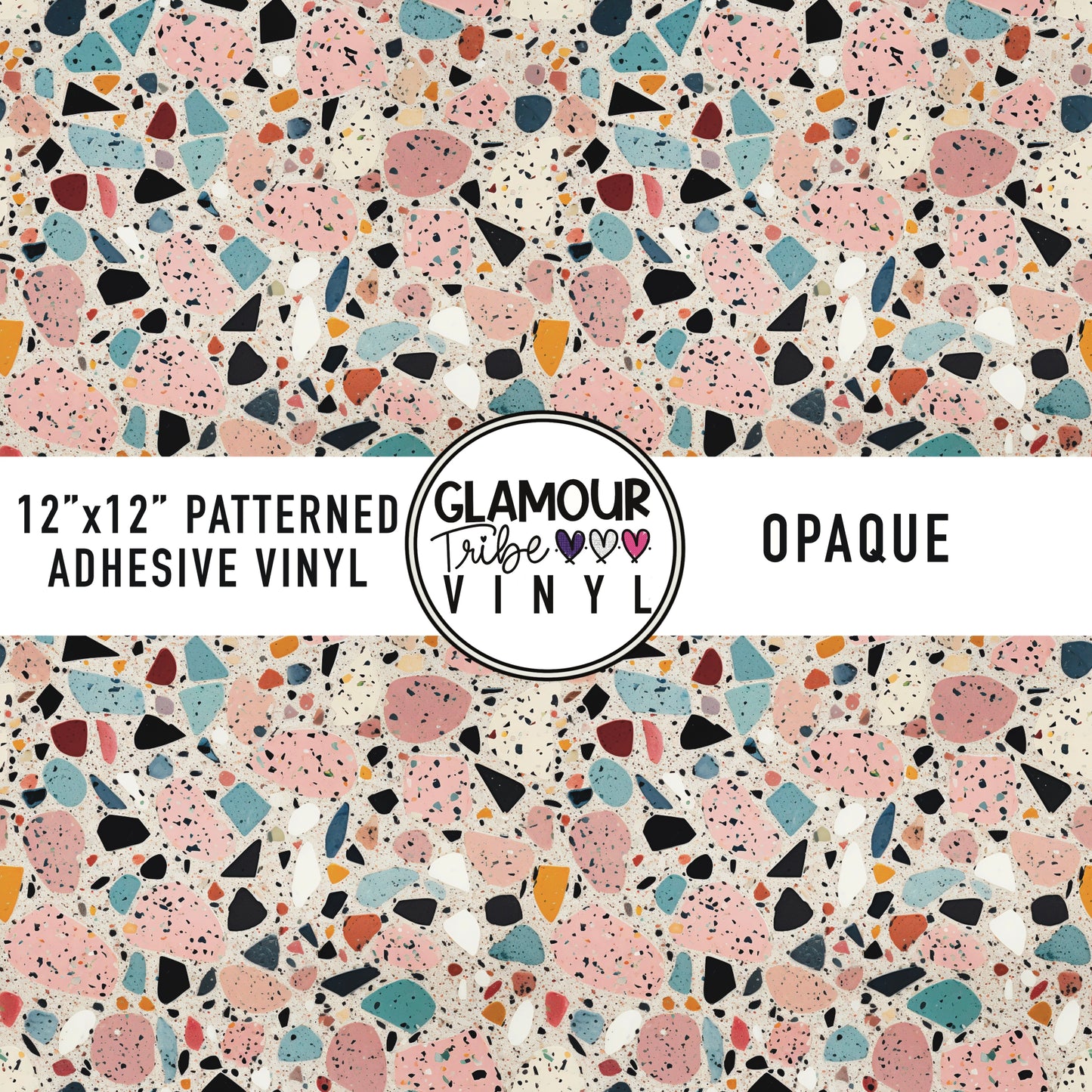 Pink & Blue Terrazzo