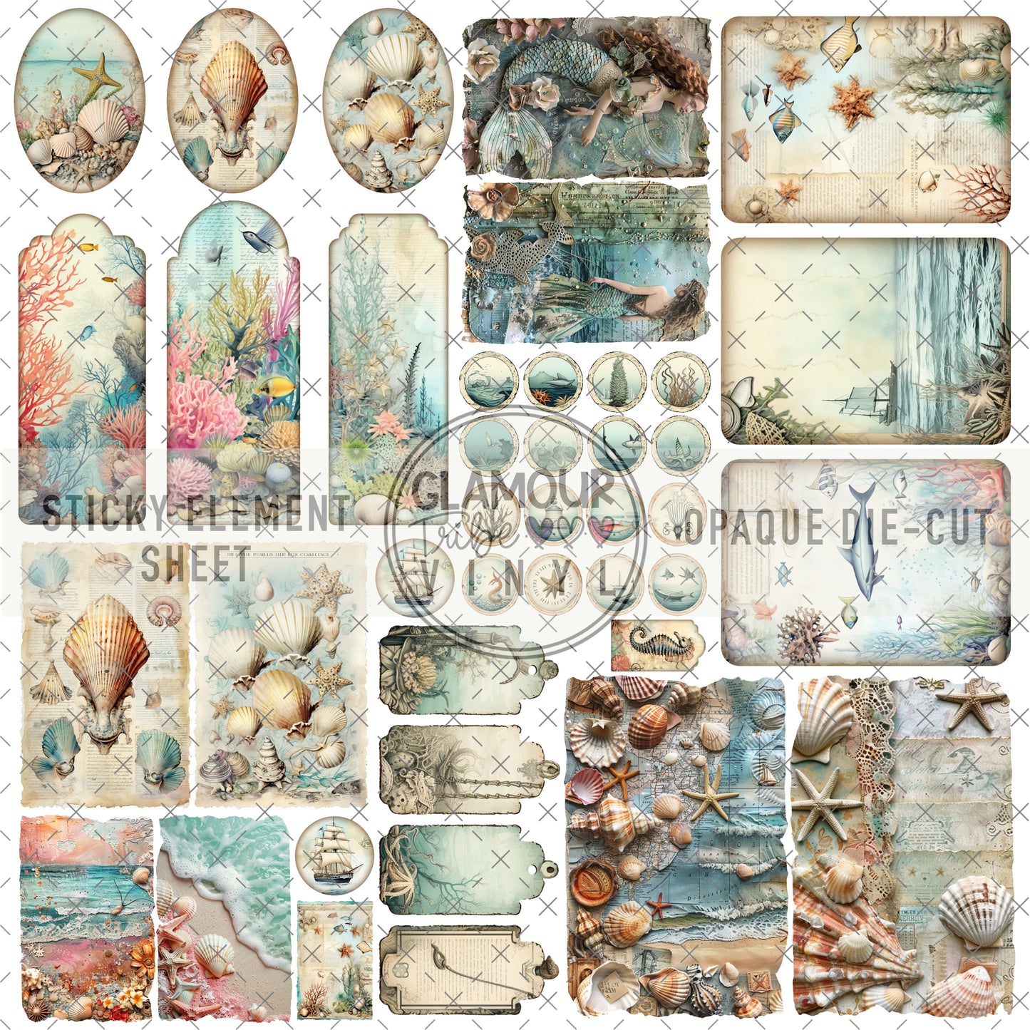 SINK OR SWIM STICKY ELEMENT SHEET