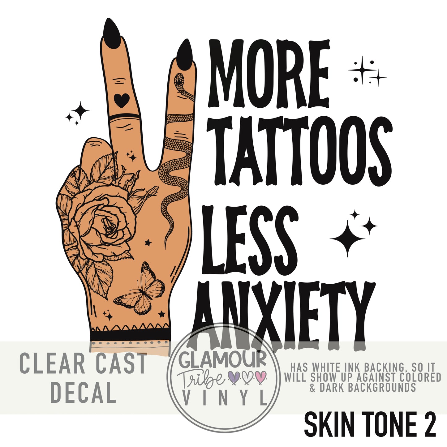 More Tattoos Less Anxiety
