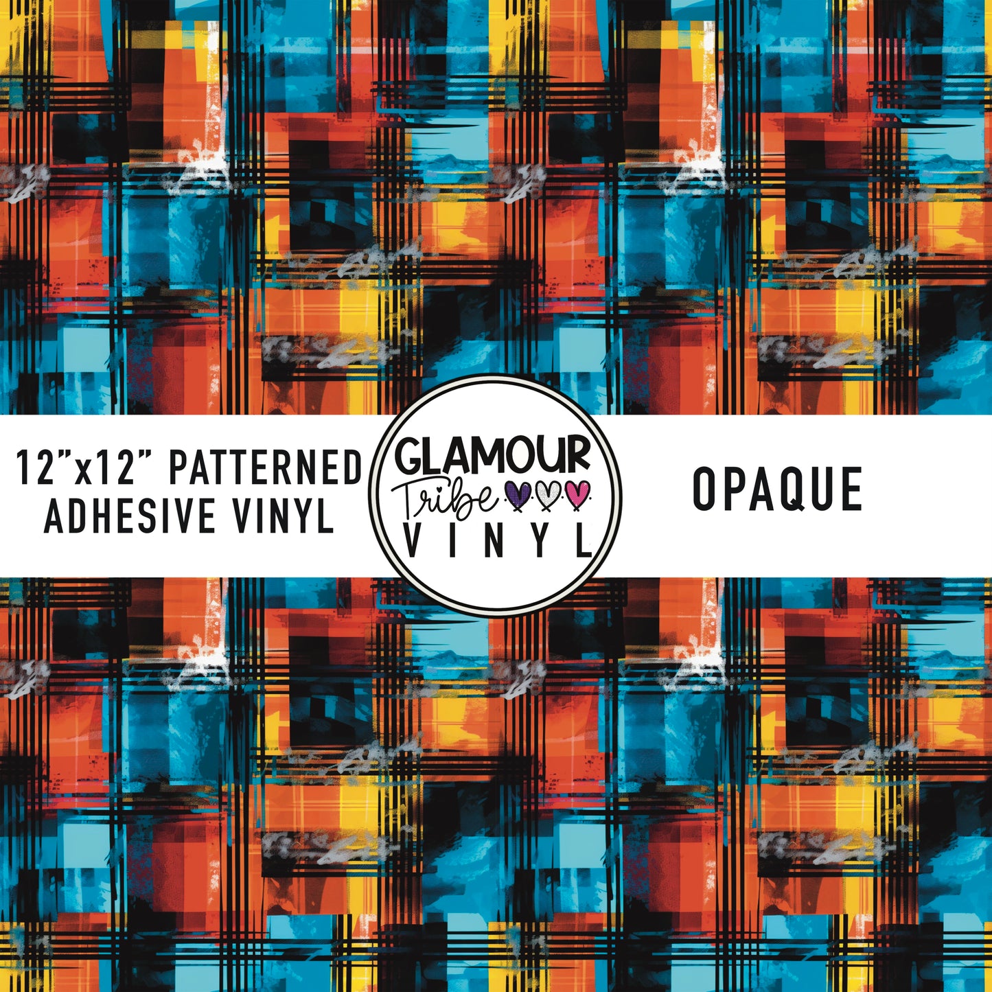 Graffiti Plaid 12