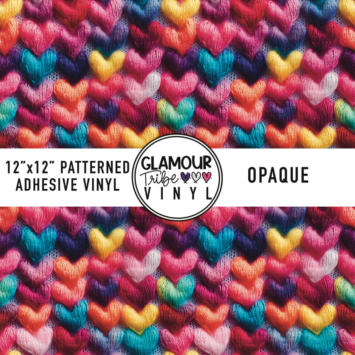 Bright Embroidery Hearts