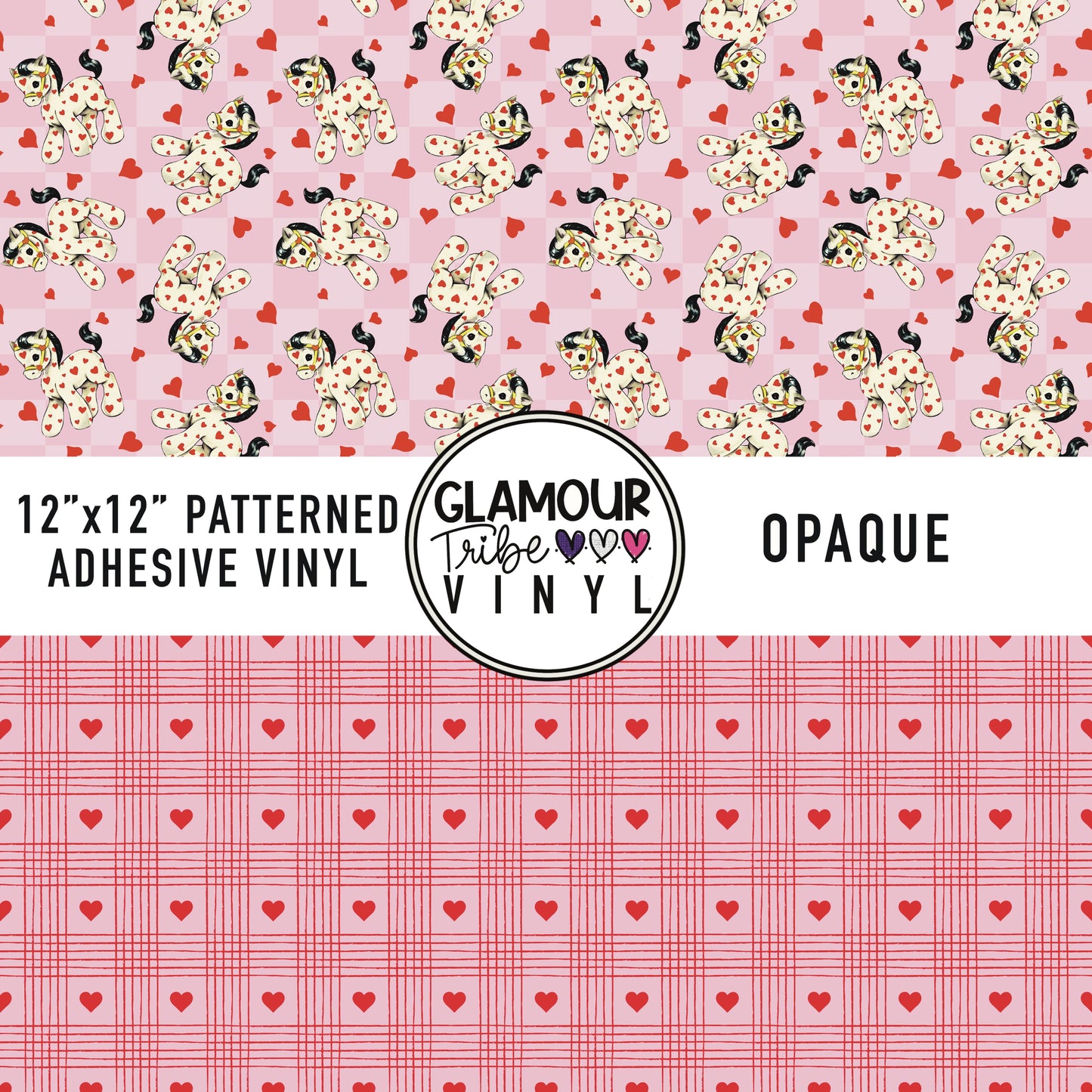 Vintage Pink Checks Split