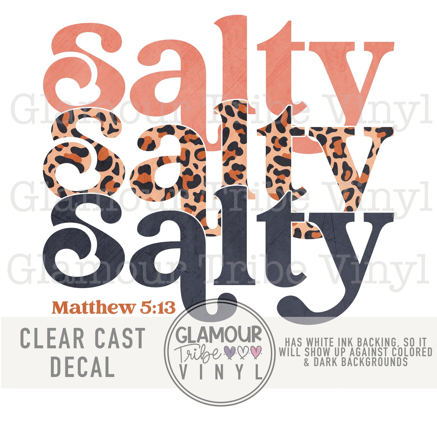 Salty - Matthew 5:13