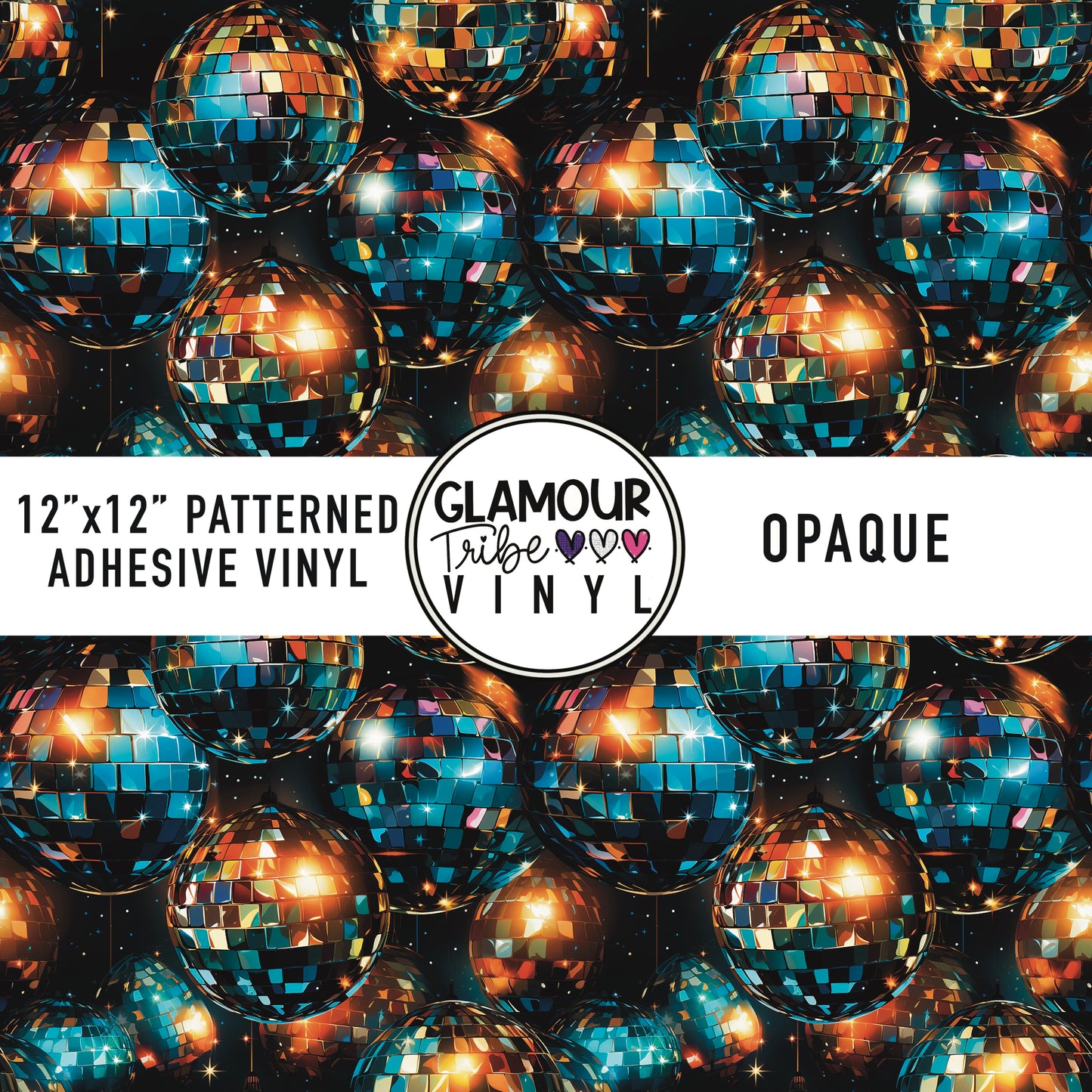 DISCO BALLS-COPPER & TEAL