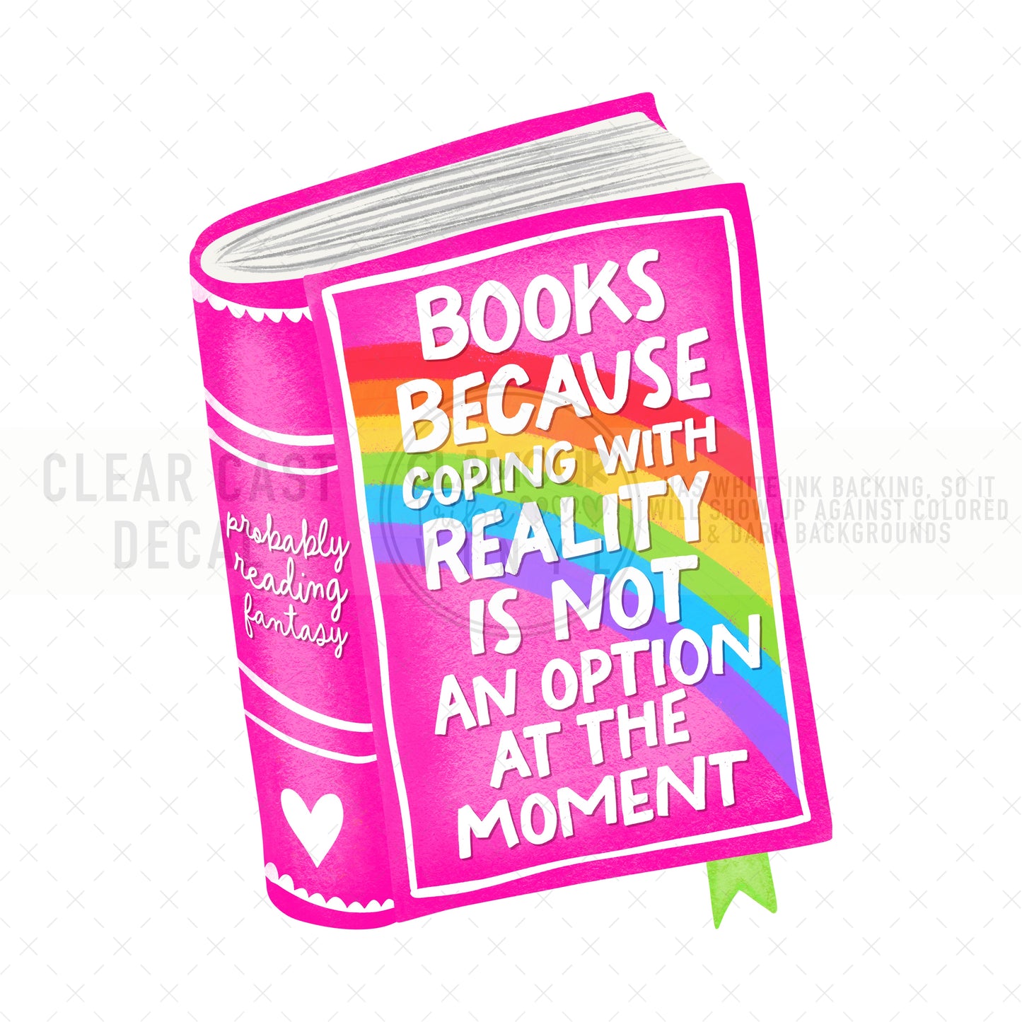 BOOKS BECAUSE…