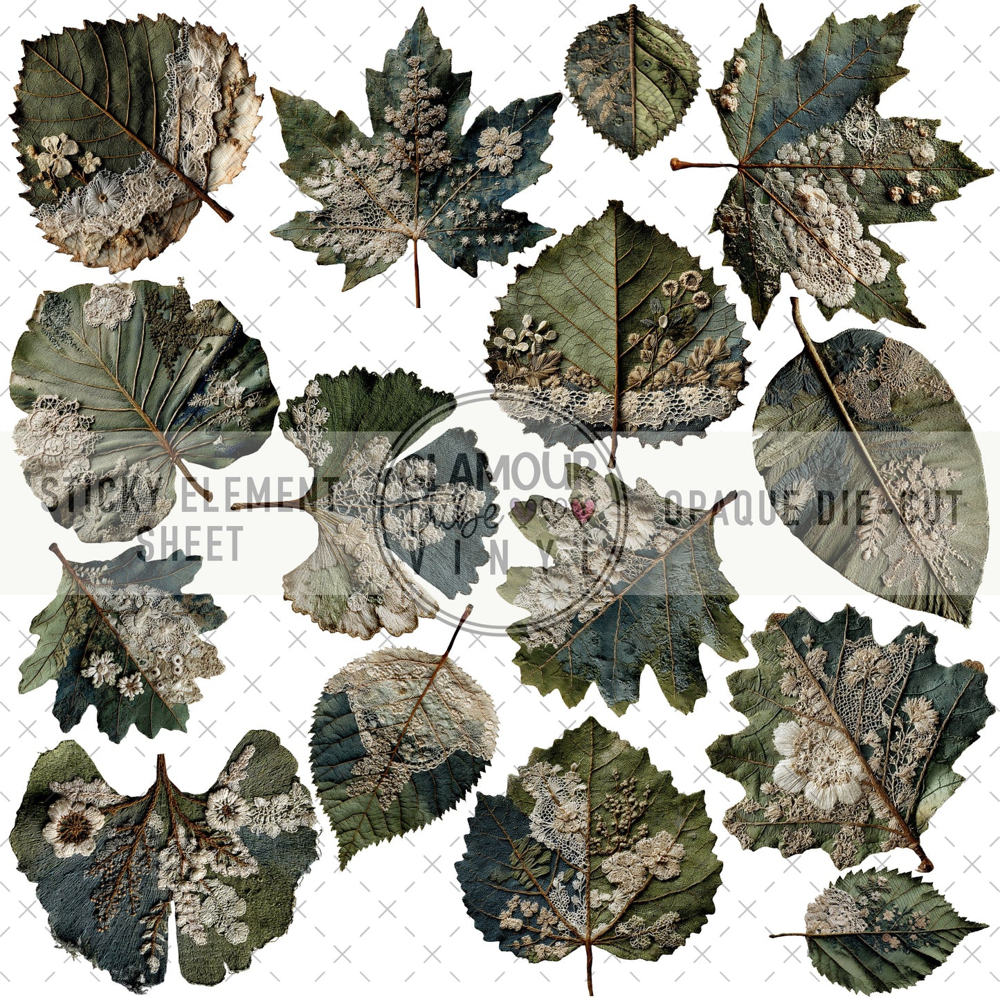 WOODLAND KEEPSAKES STICKY ELEMENT SHEET