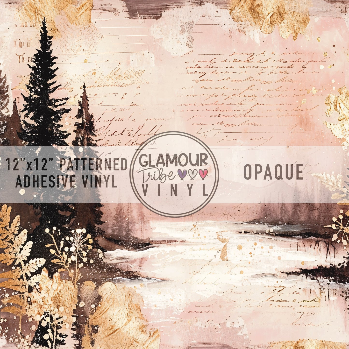 BLUSH & GOLD FOREST 3