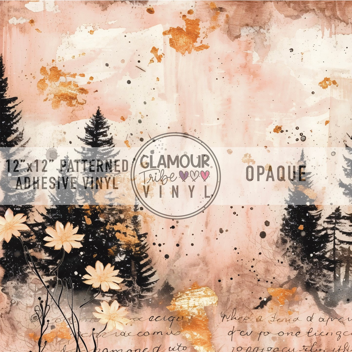 BLUSH & GOLD FOREST 9