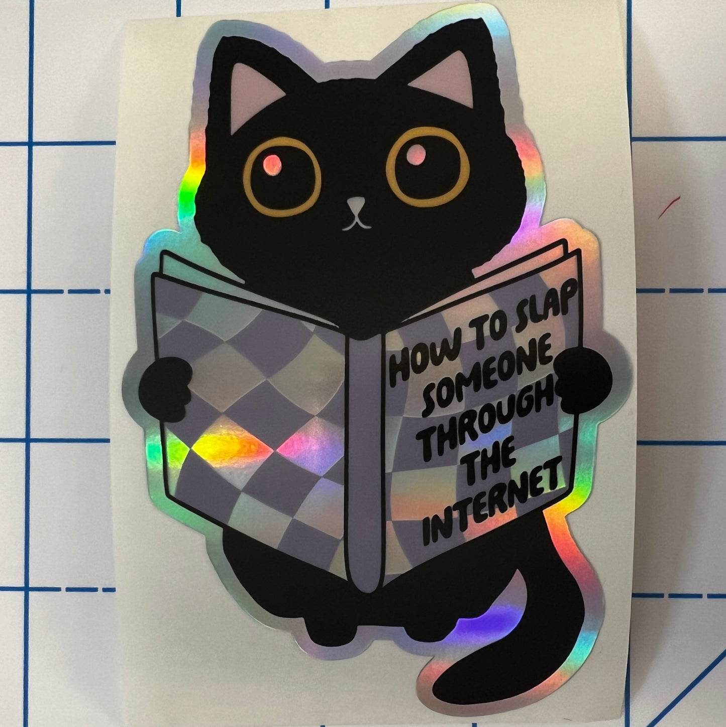 How to Slap Someone Through the Internet decal