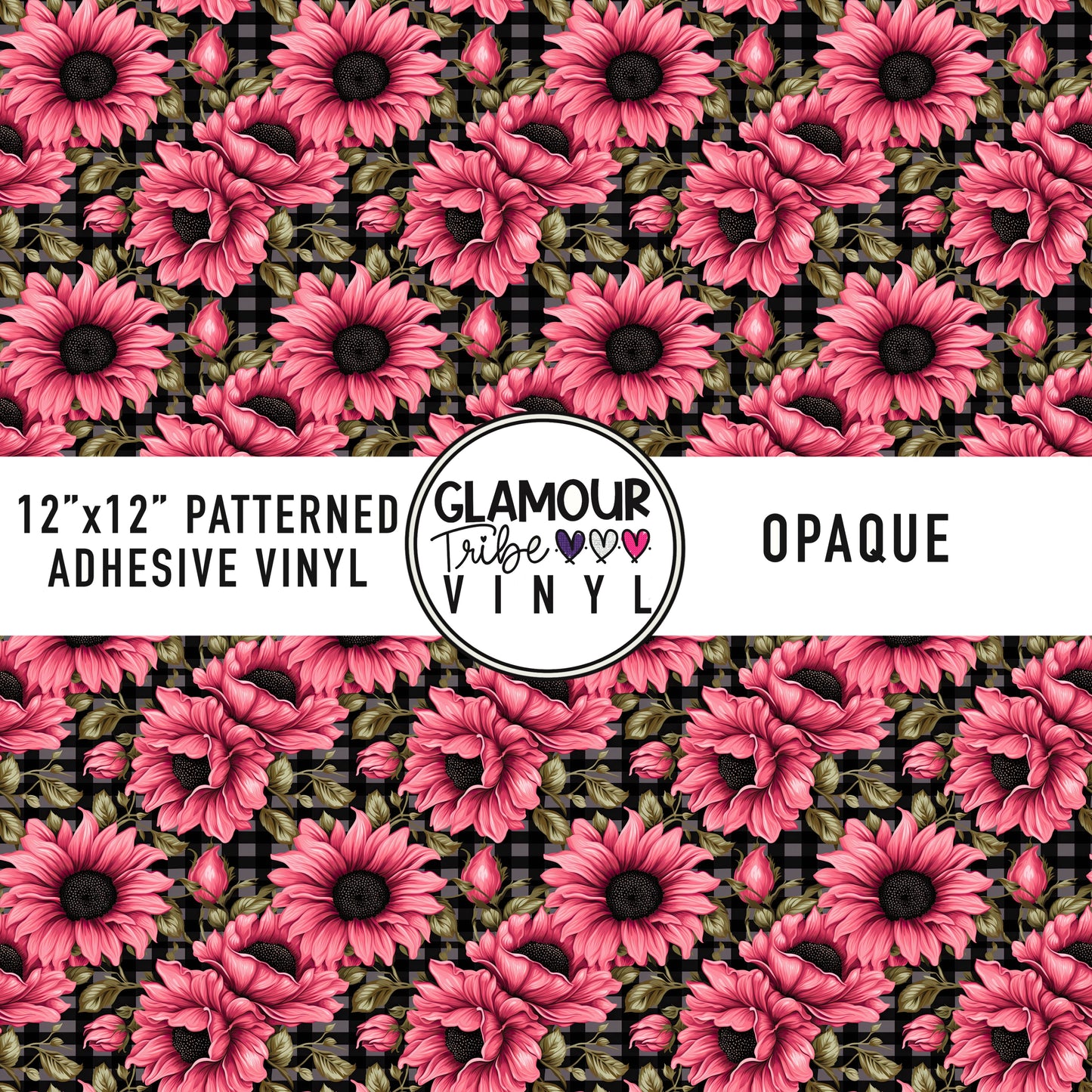 PINK SUNFLOWER GINGHAM 2