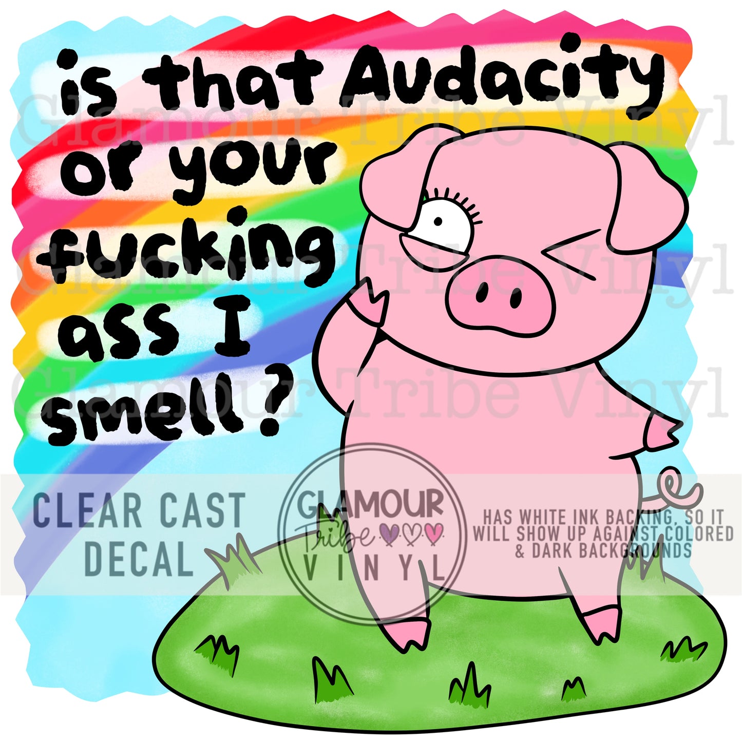 IS THAT AUDACITY OR…