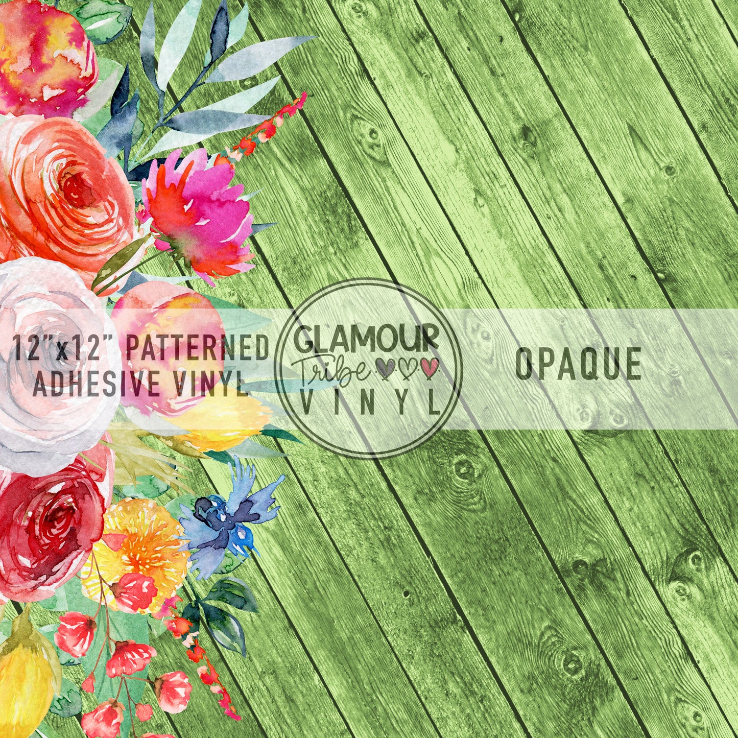 COLORFUL WOOD FLORALS 7