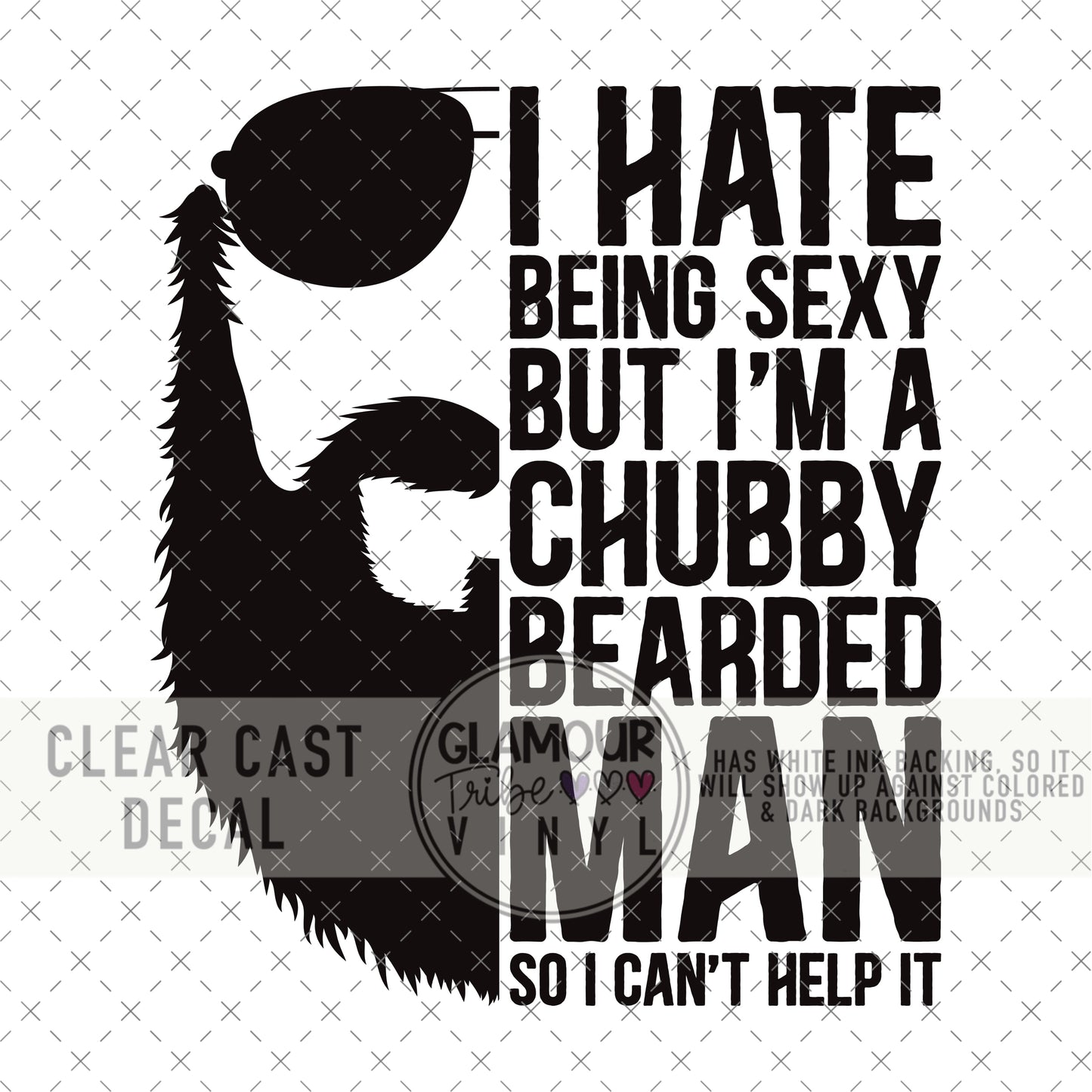 CHUBBY BEARDED MAN