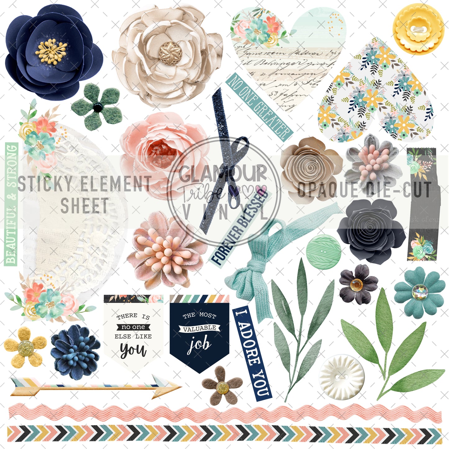 MOTHER’S LOVE STICKY ELEMENT SHEET