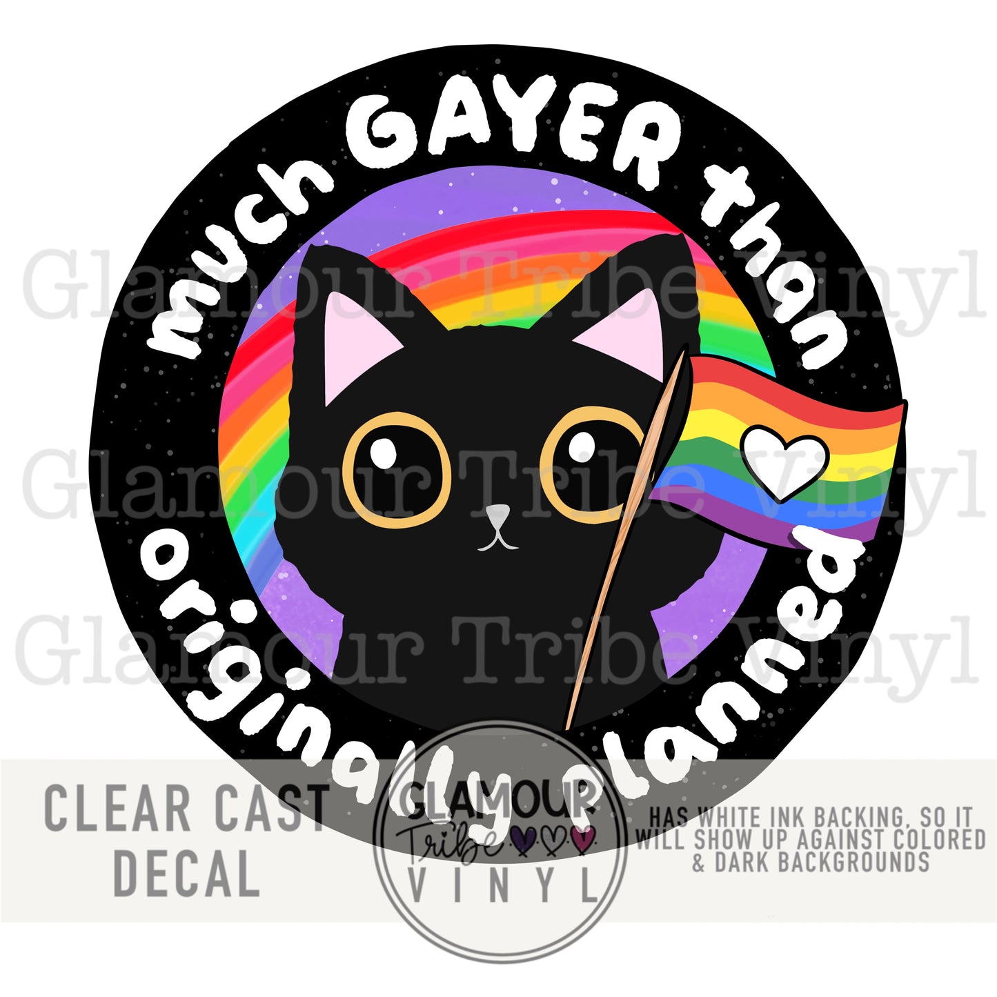 Much gayer than originally planned