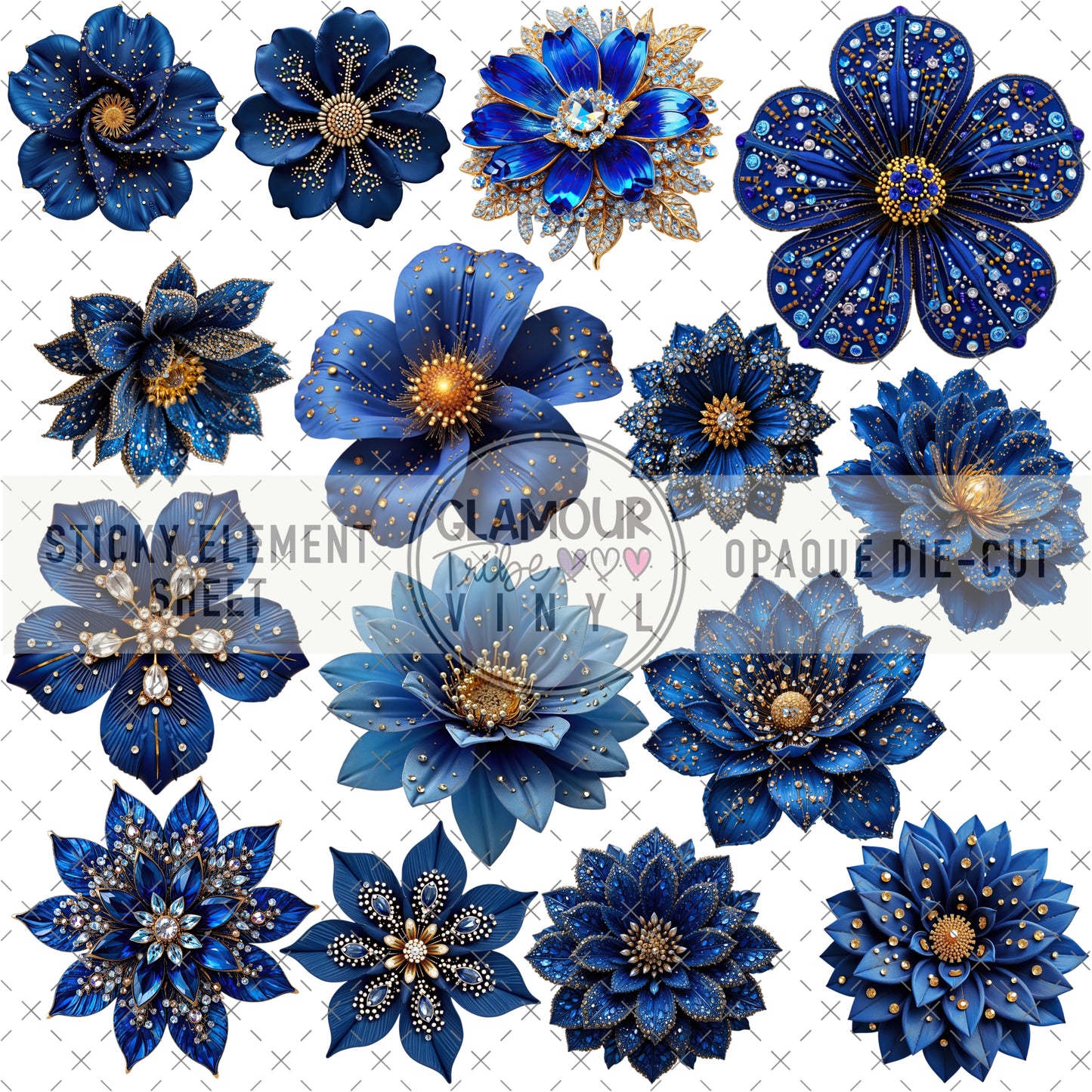 SAPPHIRE SOCIETY STICKY ELEMENT SHEET