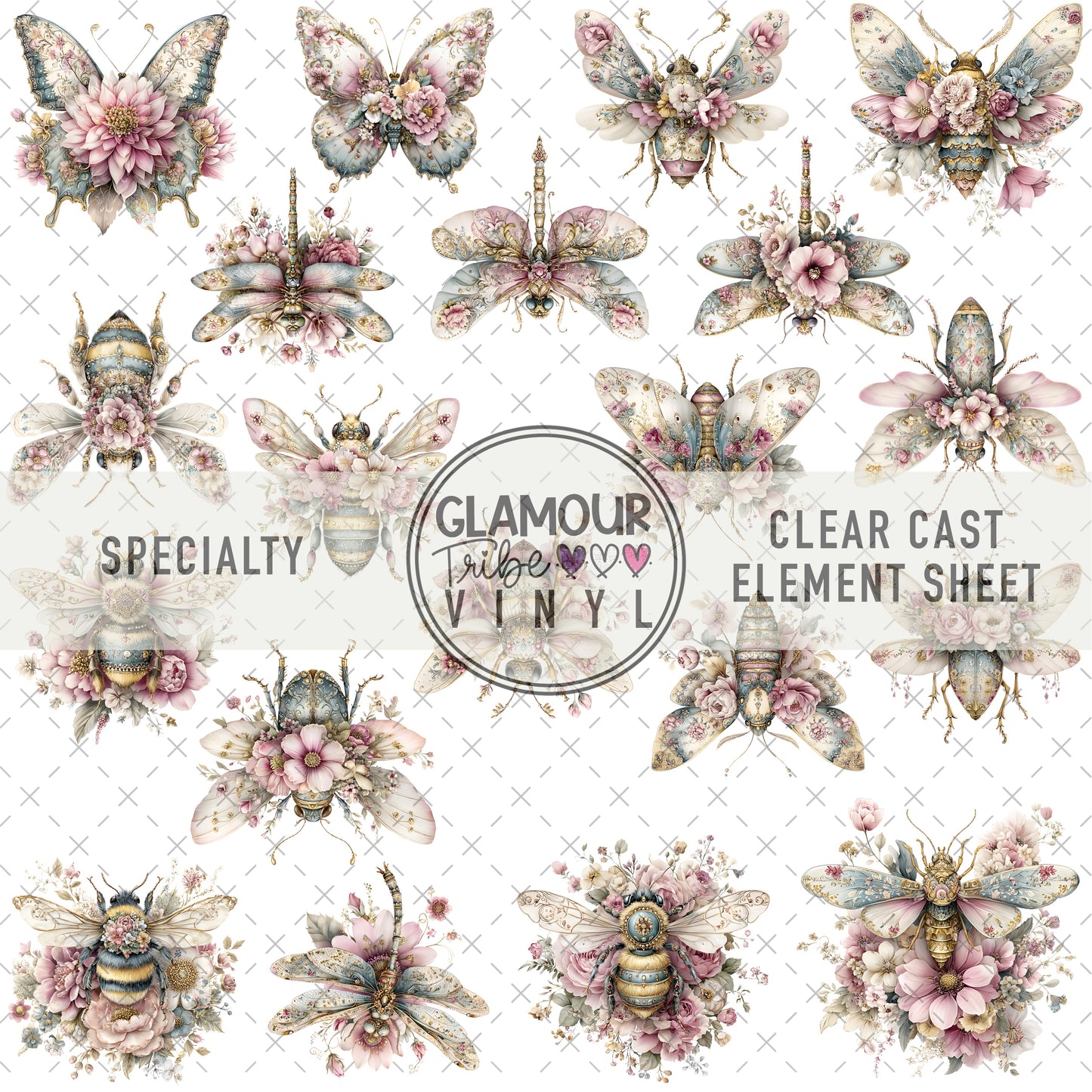 THE SECRET APIARY CLEAR CAST ACCENT SHEET