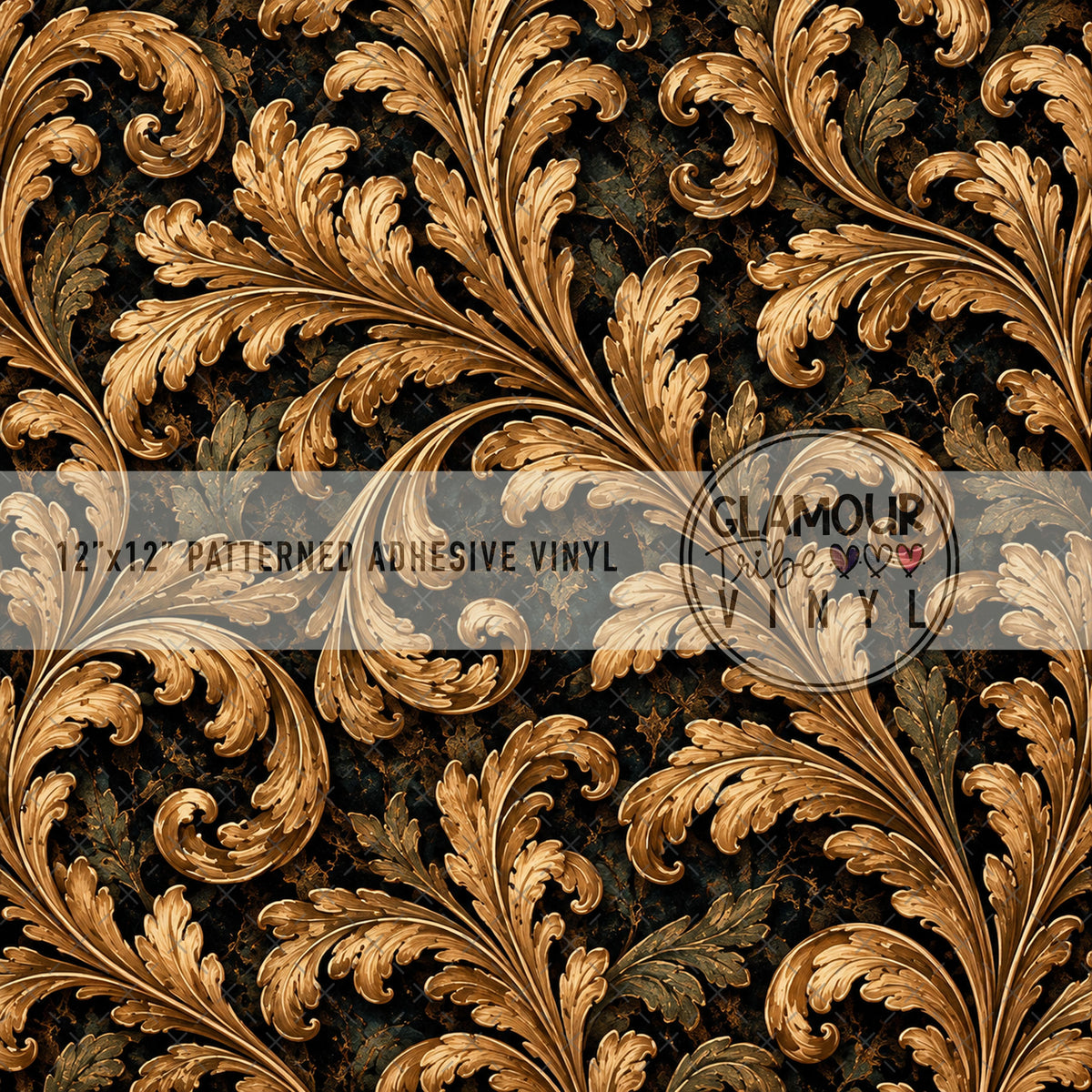 ACANTHUS IN GOLD by The Fancy Pelican