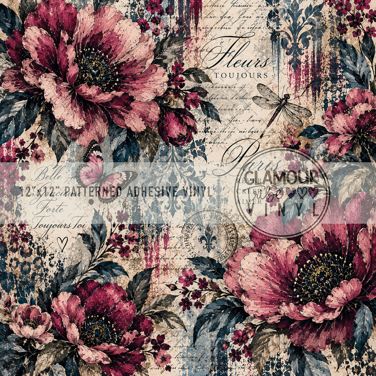 BERRY SCRIPT by The Fancy Pelican