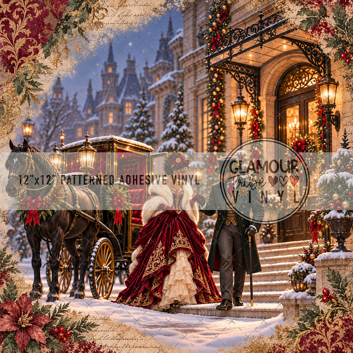 CARRIAGE ARRIVAL by Fancy Nancy
