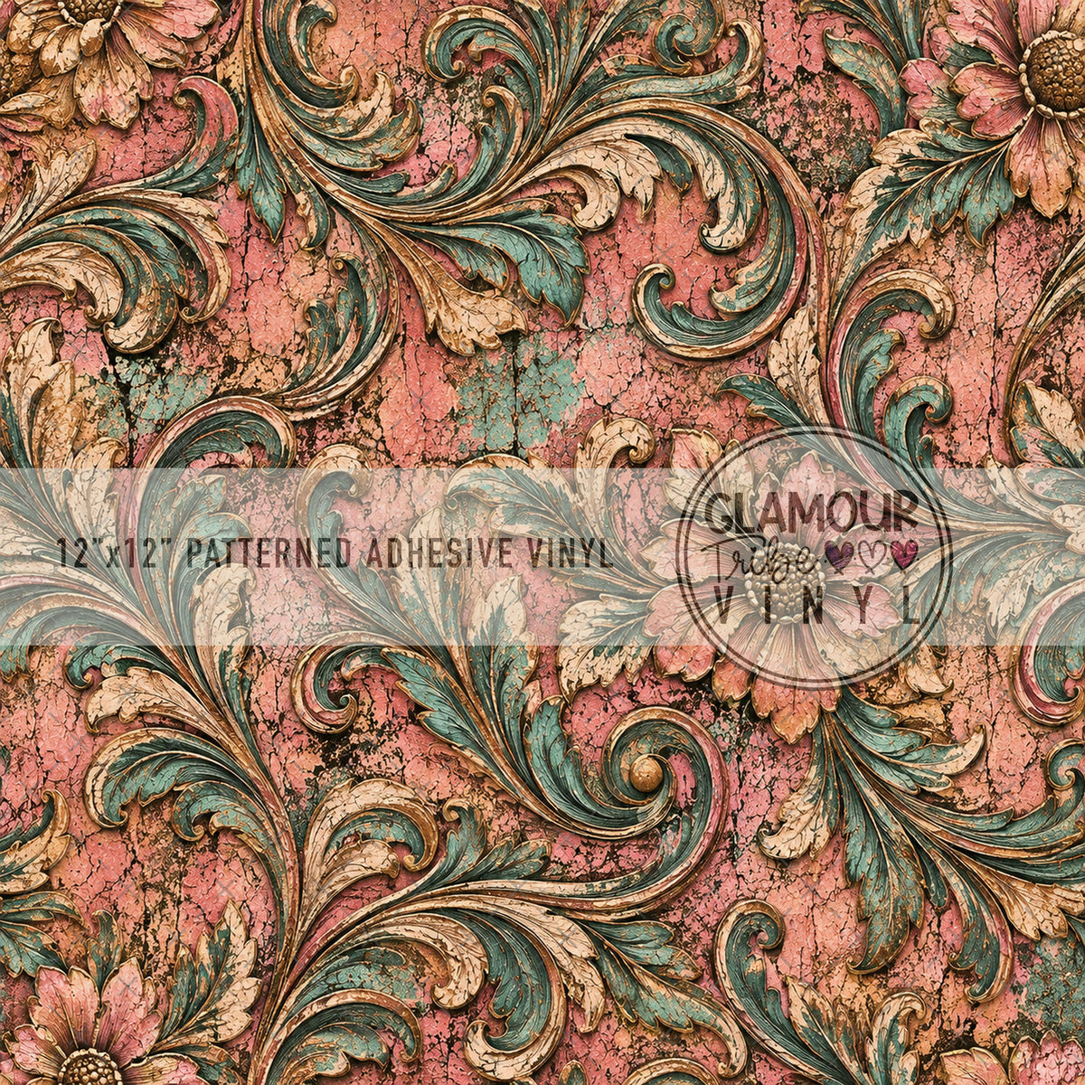 CORAL SCROLLWORK by The Fancy Pelican