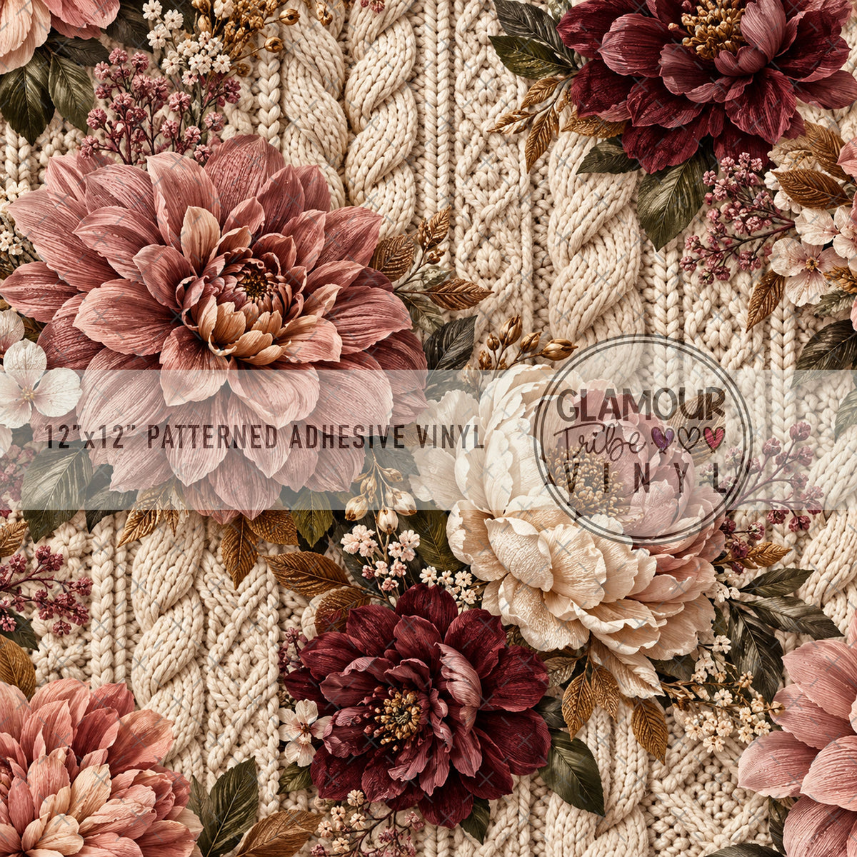 DUSTY ROSE CABLE KNIT by The Fancy Pelican