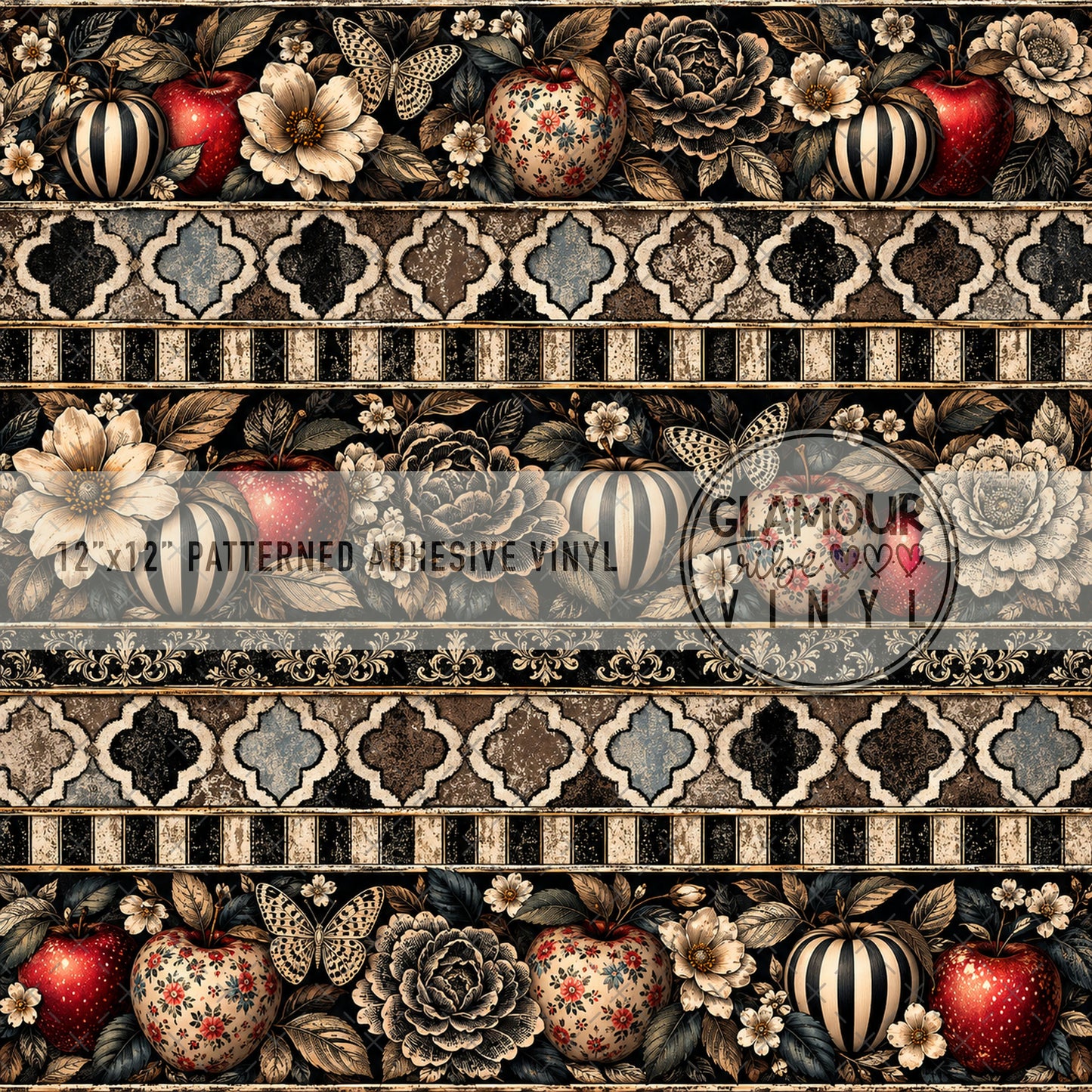FANCY PELICAN ORCHARD QUATREFOIL