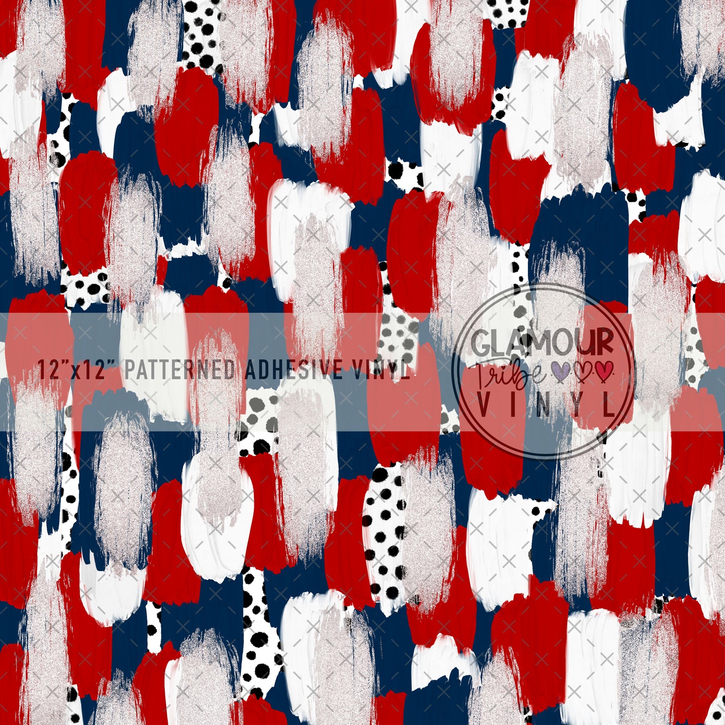 PATRIOTIC BRUSH STROKES 2