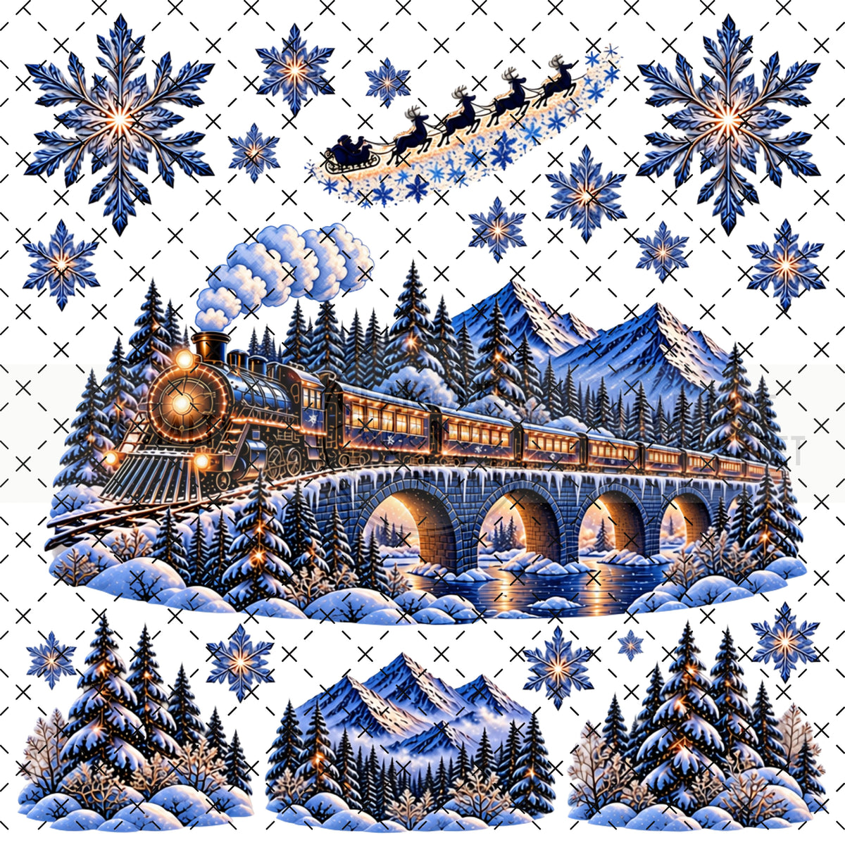 SNOWFLAKE STATION by Lexie