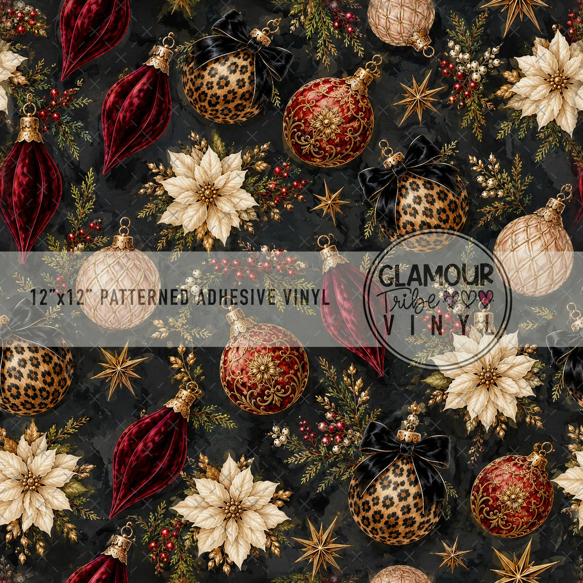 The Ornament Affair patterned adhesive vinyl