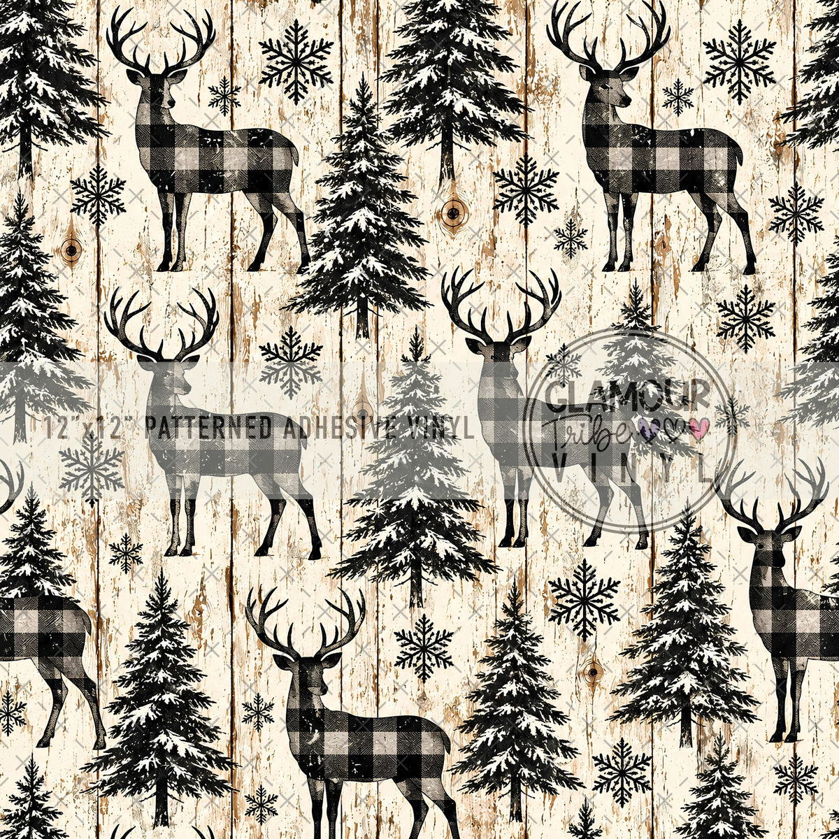 Timberline Tracks patterned vinyl