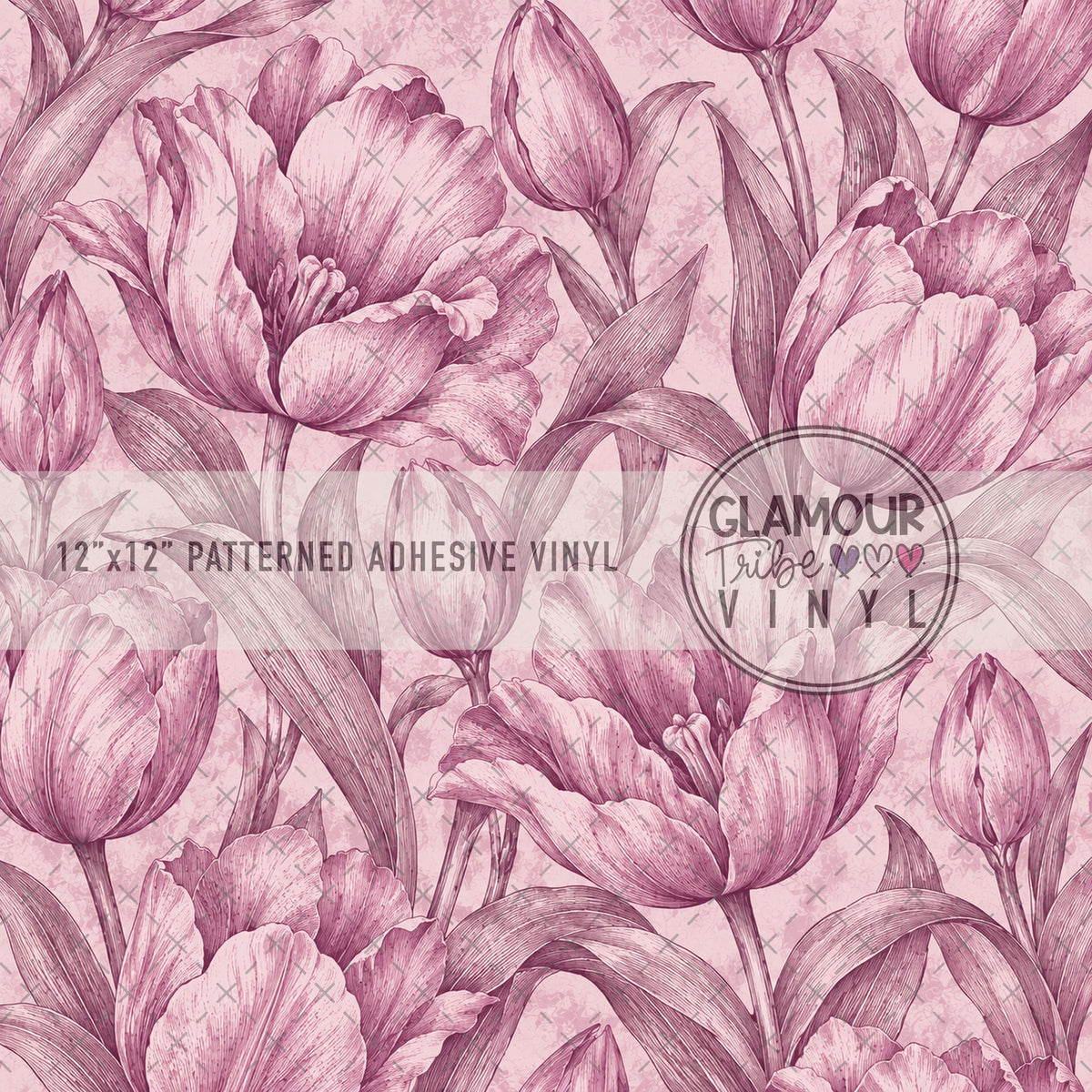 TULIPS IN MAUVE by The Fancy Pelican