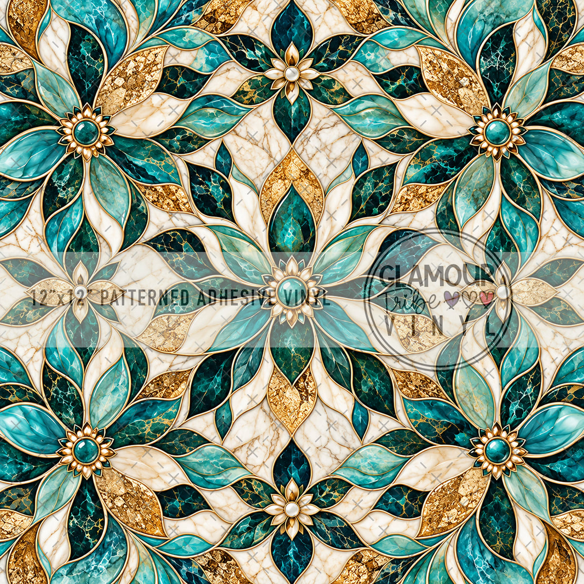 TURQUOISE TESSERA by The Fancy Pelican