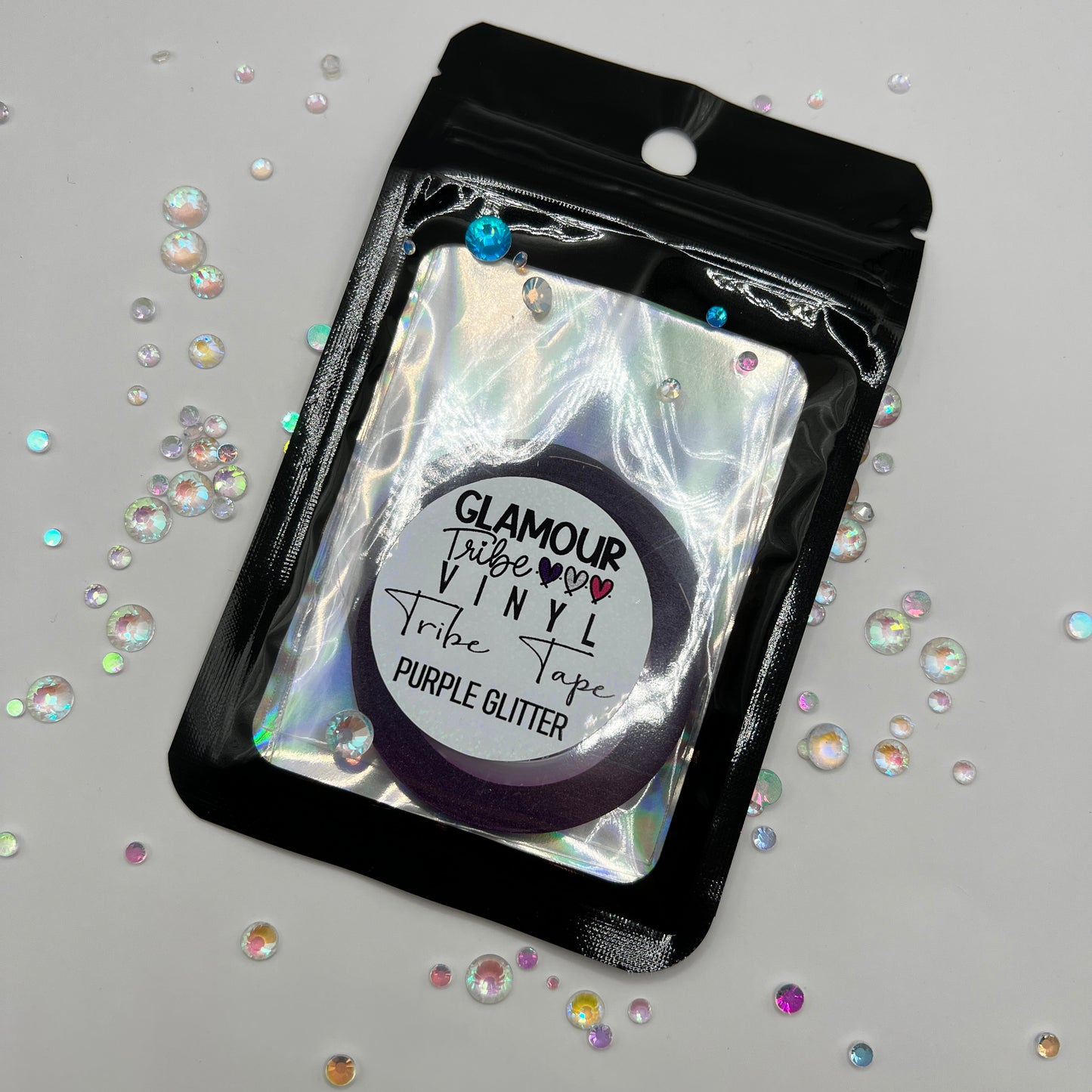 PURPLE GLITTER TRIBE TAPE