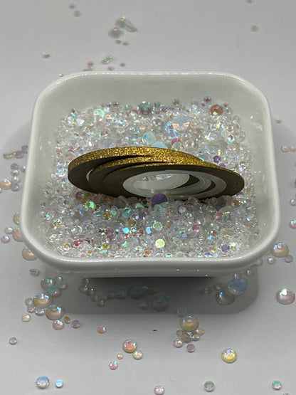 GOLD GLITTER TRIBE TAPE