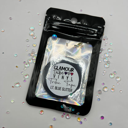 LIGHT BLUE GLITTER TRIBE TAPE