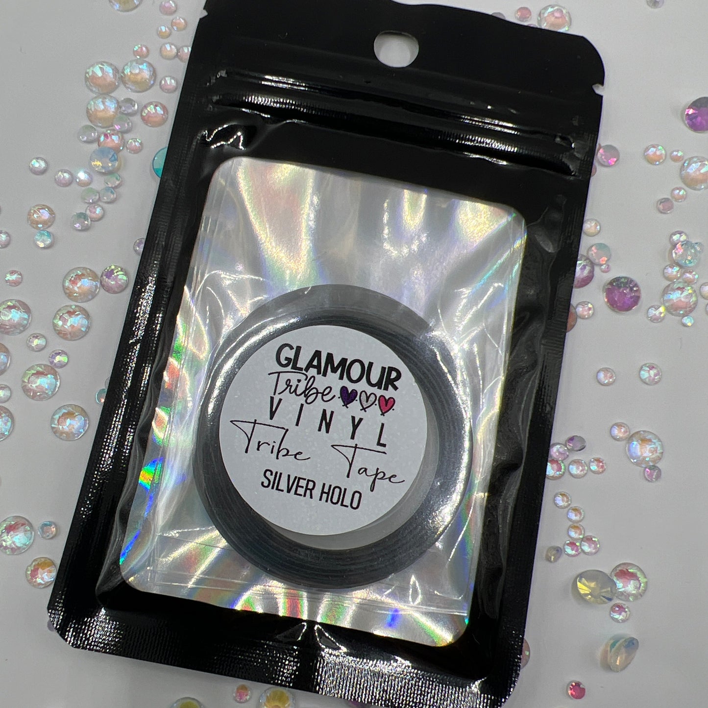 SILVER HOLO TRIBE TAPE