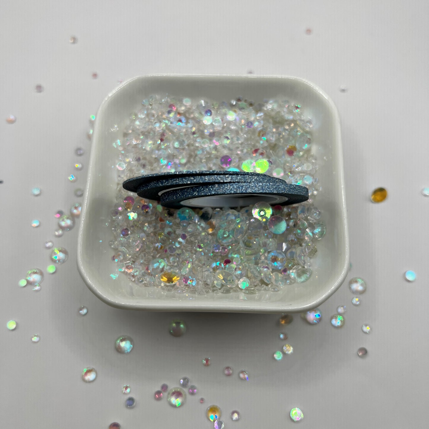 LIGHT BLUE GLITTER TRIBE TAPE