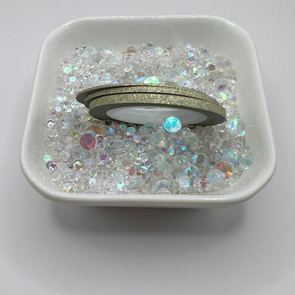 CHAMPAGNE GLITTER TRIBE TAPE