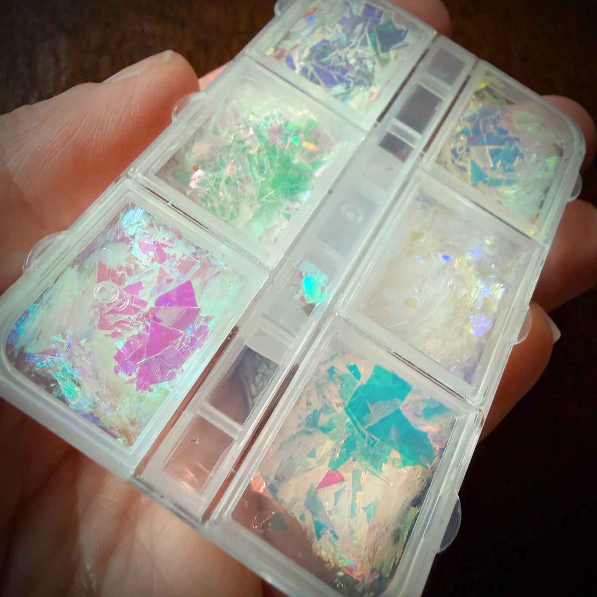 FAIRY GLASS CELLOPHANE FLAKES