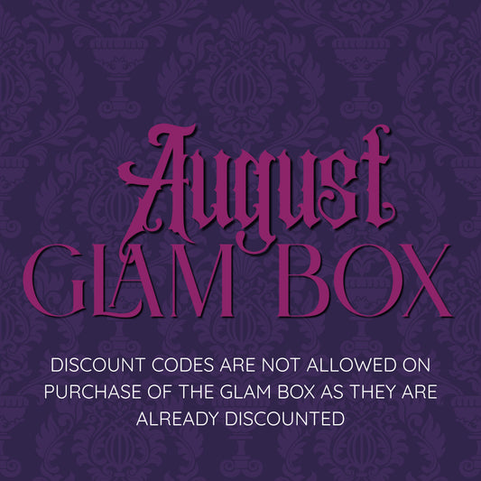 MONTHLY GLAM BOX (DISCOUNT CODES NOT ALLOWED ON PURCHASE OF BOX!)