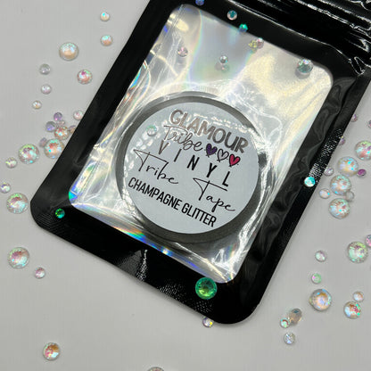 CHAMPAGNE GLITTER TRIBE TAPE