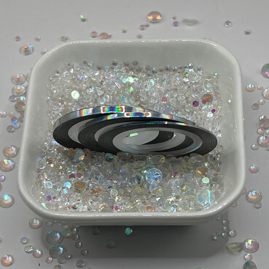 SILVER HOLO TRIBE TAPE