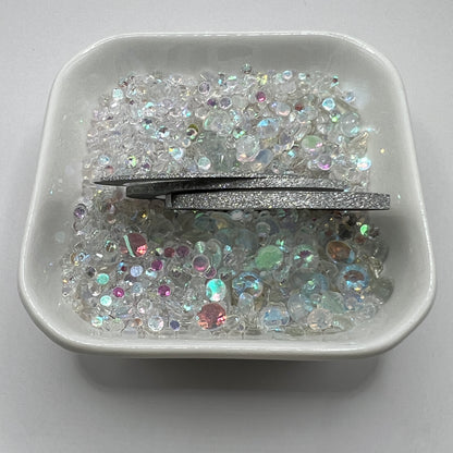 SILVER GLITTER TRIBE TAPE