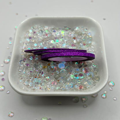 PURPLE GLITTER TRIBE TAPE