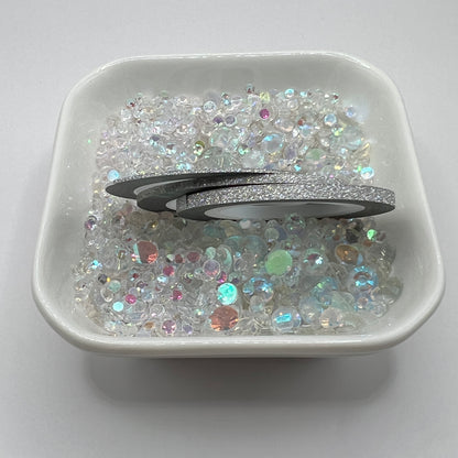 SILVER GLITTER TRIBE TAPE